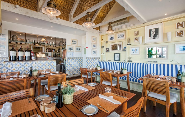 Decorar restaurante en la playa estilo náutico