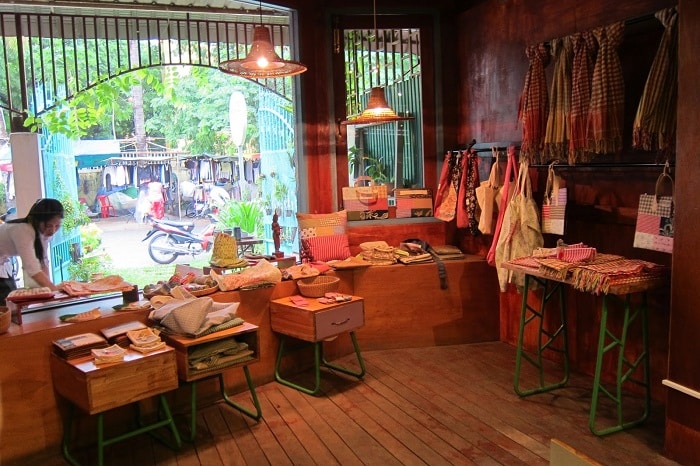 Decoración tienda de artesanía